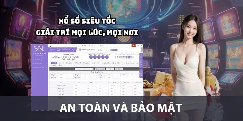 An toàn bảo mật xổ số